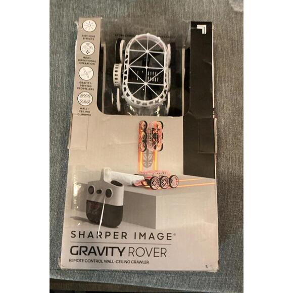 Sharper Image Remote Control Gravity Rover Wall-Ceiling Climber Open Box - Picture 1 of 3